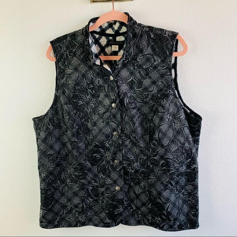 Coldwater Creek Quilted Vest‎